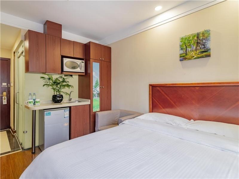Greentree Inn Beijing Guangming Bridge Express Apartment Hotel Экстерьер фото